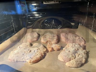 Kiauliena džiovintoje tešloje Žingsnis 3