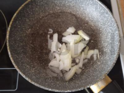 Kepta bulvė su pievagrybiais Žingsnis 2