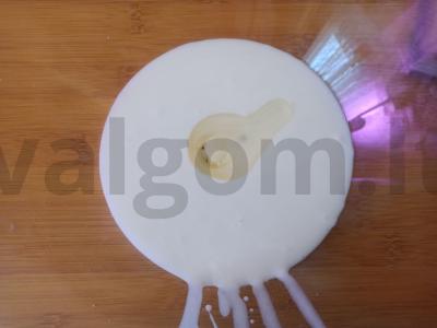 Hachapuri su virtų kiaušiniu ir krapais Žingsnis 1