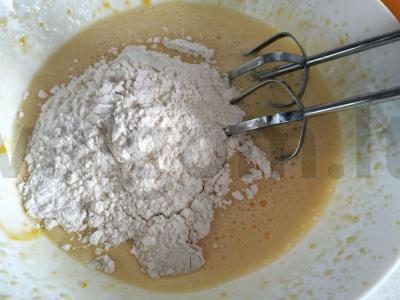 Keksiukai iš kvietinių miltų arbatai Žingsnis 3