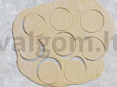 Kalmykų berekai su jautiena Žingsnis 4