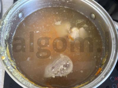 Vištienos sriuba su kukuliais Žingsnis 3