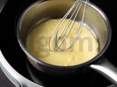 Varškės pyragas su džiovintomis vyšniomis Žingsnis 3