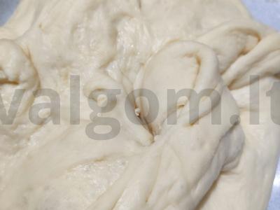 Bandelės su obuolių-apelsinų džemu Žingsnis 2