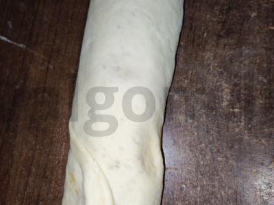 Bandelės su obuolių-apelsinų džemu Žingsnis 4