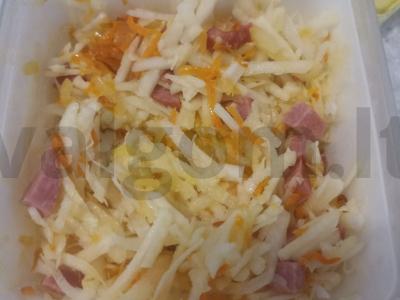 Radinio salotos su dešra Žingsnis 3