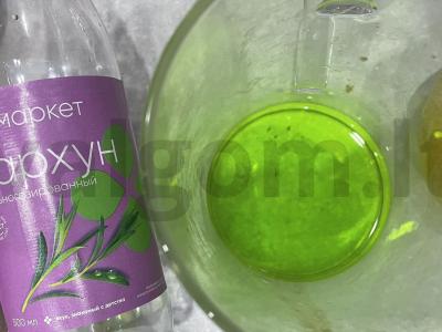 Gėrimas „Žalioji princesė“ Žingsnis 1