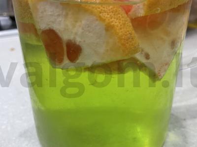 Gėrimas „Žalioji princesė“ Žingsnis 7