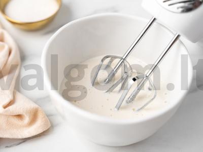 Sviestinės sausainiai su margarinu Žingsnis 1