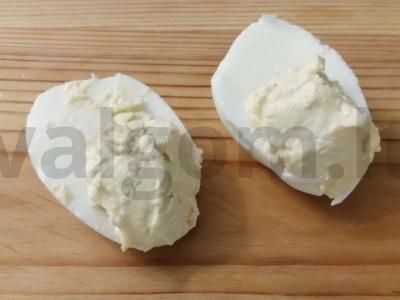 Įdaryti kiaušiniai „Ekonomiškas“ Žingsnis 5