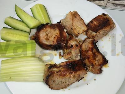 Šašlykas iš kiaulienos su actu pagrindine nuotrauka