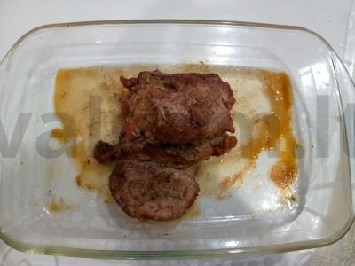 Keptas kalakutienos blauzdos filė su obuolių actu ir prieskoniais Žingsnis 3