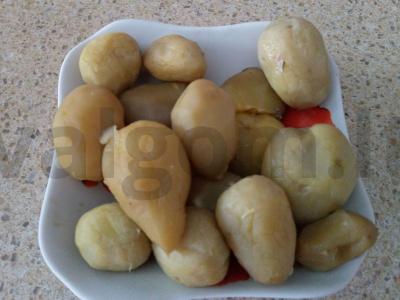 Kūdikių bulvės grietinėlės svieste su krapais Žingsnis 2