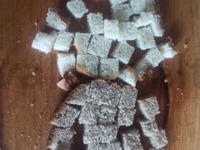 Dvieju spalvų sausainiai su krienų padažu Žingsnis 1