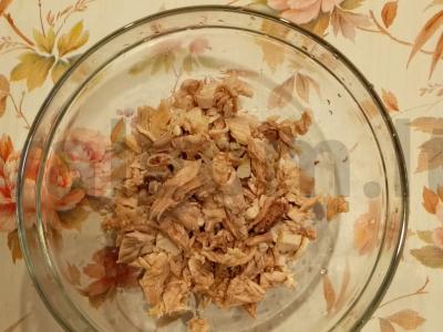 Salotas „Sultinga vištiena“ Žingsnis 1