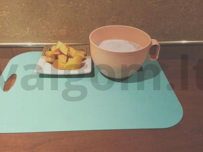 Avižinė košė su nektarinu Žingsnis 2