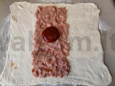 Sūrio pyragas su faršu Žingsnis 5