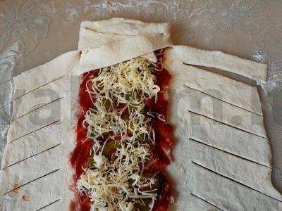 Sūrio pyragas su faršu Žingsnis 10