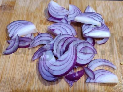 Vištiena daržovių pagalvėlėje Žingsnis 6