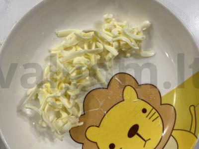 Karališka varškės pyragas „Varškės rojus“ Žingsnis 1