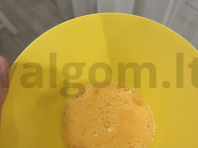 Karališka varškės pyragas „Varškės rojus“ Žingsnis 12