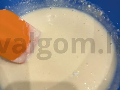 Karališka varškės pyragas „Varškės rojus“ Žingsnis 14