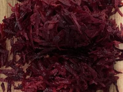 Borsčas su burokėliais ir raugintais kopūstais Žingsnis 2