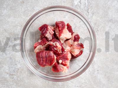 Kiauliena gruziniškai Žingsnis 1