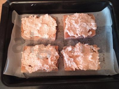 Kepta lašiša su silkės ikrais ir sūriu Žingsnis 5