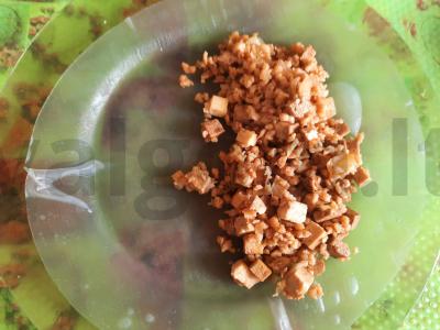 Rizikinis čeburekas su tofu ir sojų faršu Žingsnis 4