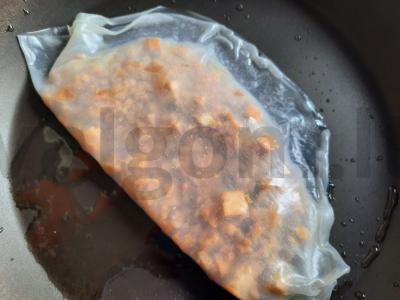 Rizikinis čeburekas su tofu ir sojų faršu Žingsnis 5