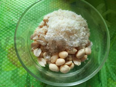 Namų saldainiai su džiovintomis abrikosais Žingsnis 1