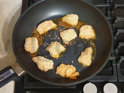 Ešerys, apkeptas džiūvėsėliuose Žingsnis 4