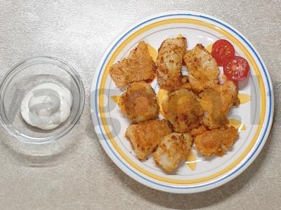 Ešerys, apkeptas džiūvėsėliuose pagrindine nuotrauka