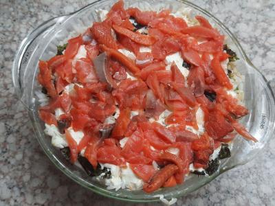 Sushi magija salotas Žingsnis 6