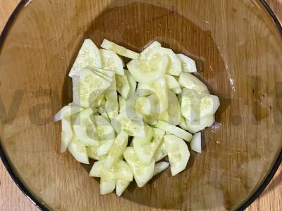 Kiaulienos steikas ant grotelių su daržovių salotomis Žingsnis 2