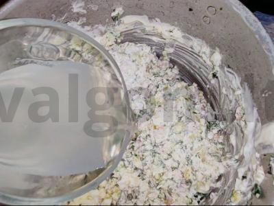 Šaltibarščiai su šonine ir krienais beržo sultyse Žingsnis 8