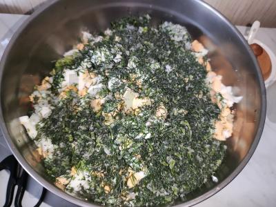 Okroška ant kvaso su rūkytomis dešromis Žingsnis 5