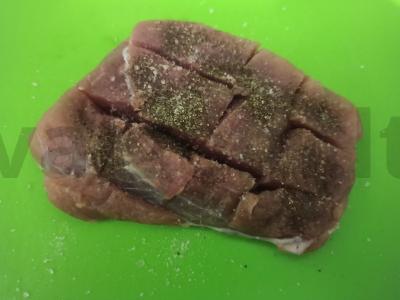 Kiaulienos steikas su itališkais prieskoniais Žingsnis 2