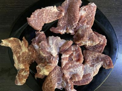 Prancūziška bulvė su kiaulienos kaklu Žingsnis 2