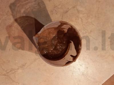 Šokoladiniai blynai iš žaliųjų grikių miltų Žingsnis 3