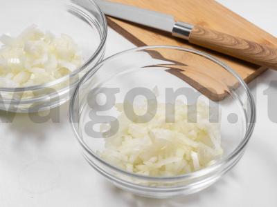 Įdaryti ir kepti pievagrybiai Žingsnis 2