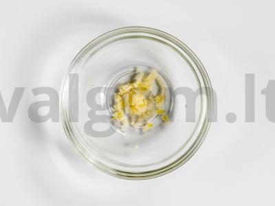 Įdaryti ir kepti pievagrybiai Žingsnis 9