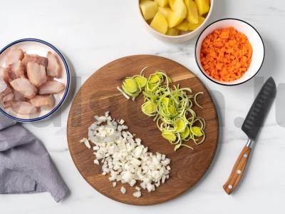 Grietinėlės sriuba su nalimu Žingsnis 1