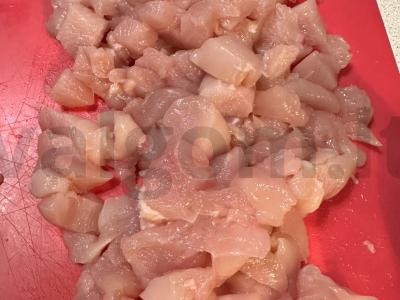 Aštrus naminis plovas su kalakutienos filė ir grietine Žingsnis 3