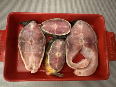 Keptas karpis po daržovių kepure Žingsnis 1