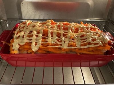 Keptas karpis po daržovių kepure Žingsnis 6