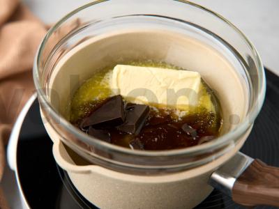 Šokoladinis brownies su ledais Žingsnis 2