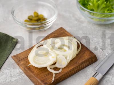 Hamburgeris a la „Big Mac“ Žingsnis 5