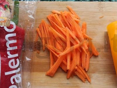 Greitai marinuota kopūstai su obuolių actu Žingsnis 3